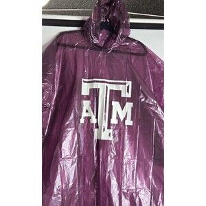 A&M AGGIES Raincoat/poncho w/hood